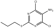 4,6-dichloro-2-propylthiopyrimidine-5-amine